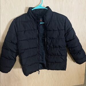 Place Black Outerwear Puffer Jacket